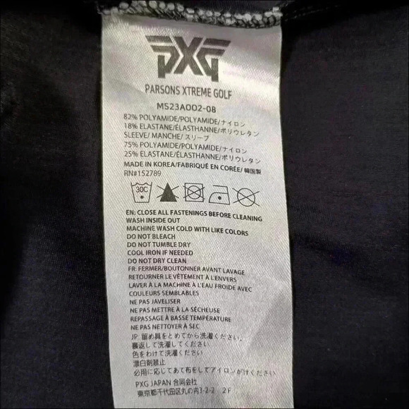 PXG Parsons Extreme Golf Jacket 1/4 Zip Pullover Black Men's Small - Picture 5 of 8